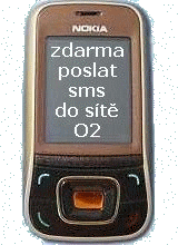 POSLAT SMS-ZDARMA DO STĚ:  O2