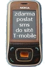 POSLAT SMS-ZDARMA DO STĚ:  T-mobile